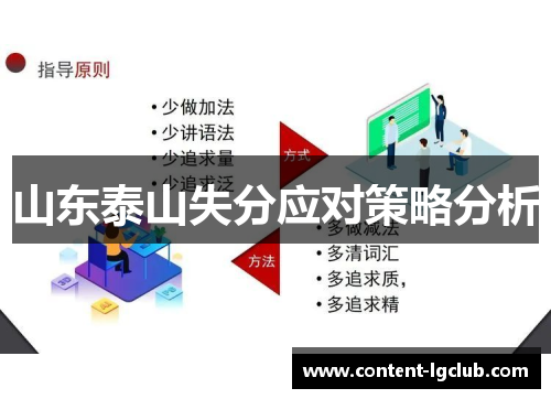 山东泰山失分应对策略分析